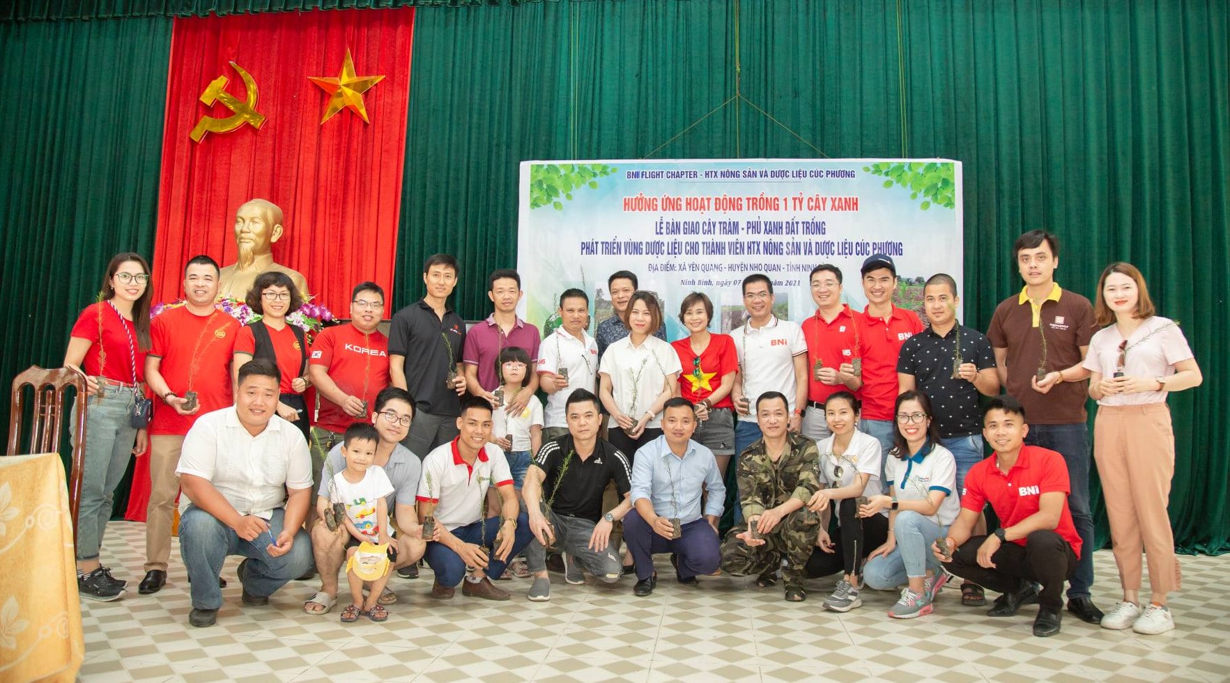 BNI Flight Chapter và các mạnh thường quân trong cộng đồng Tinh dầu Viên Minh