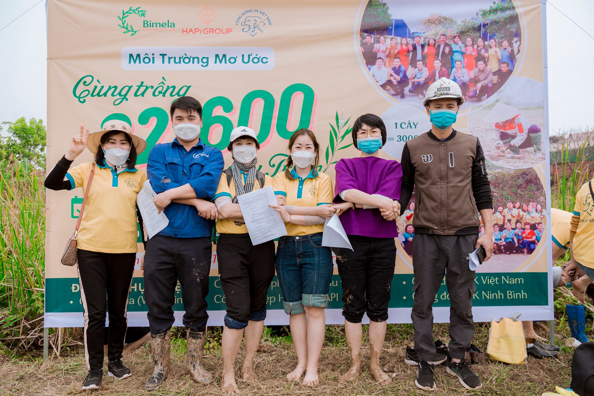 Tràm Viên Minh, Quỹ 5K Việt Nam cùng HTX Dược liệu Đông Sơn đồng hành hỗ trợ bà con nông dân